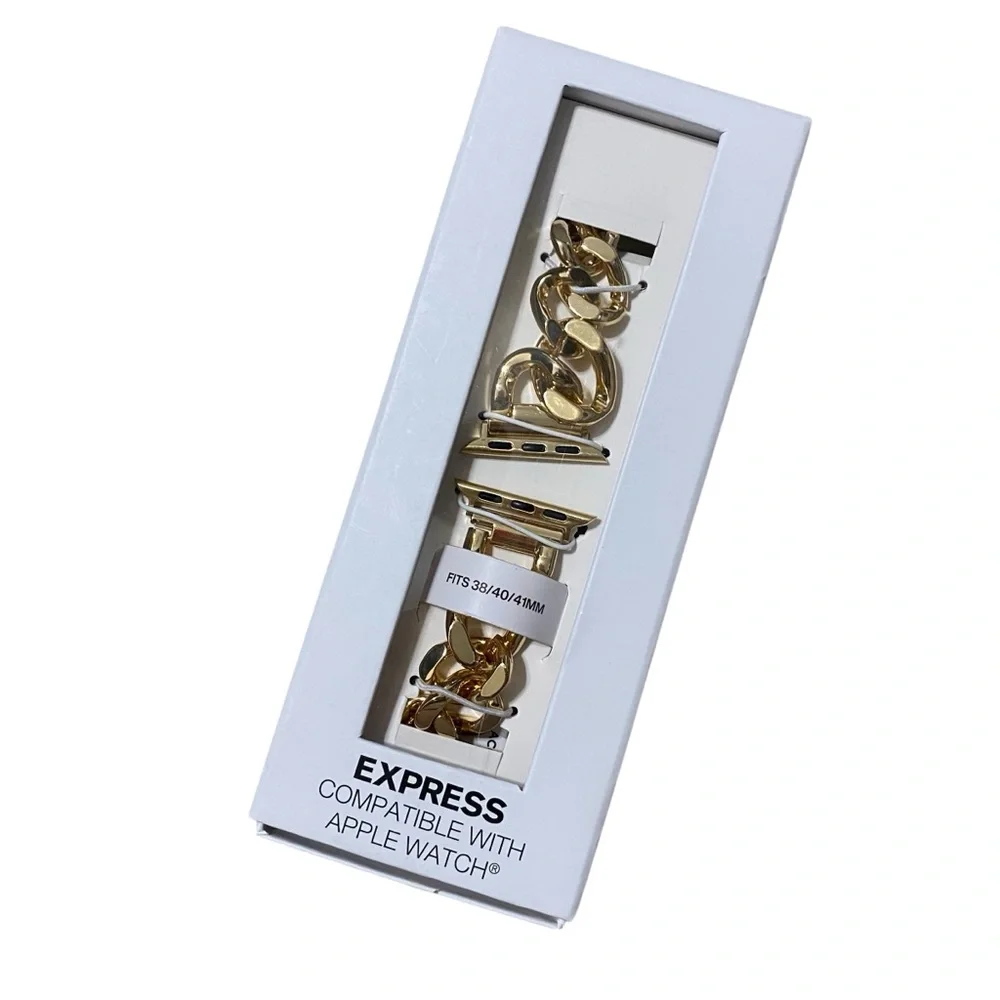 Gold Chain Apple Watch Band